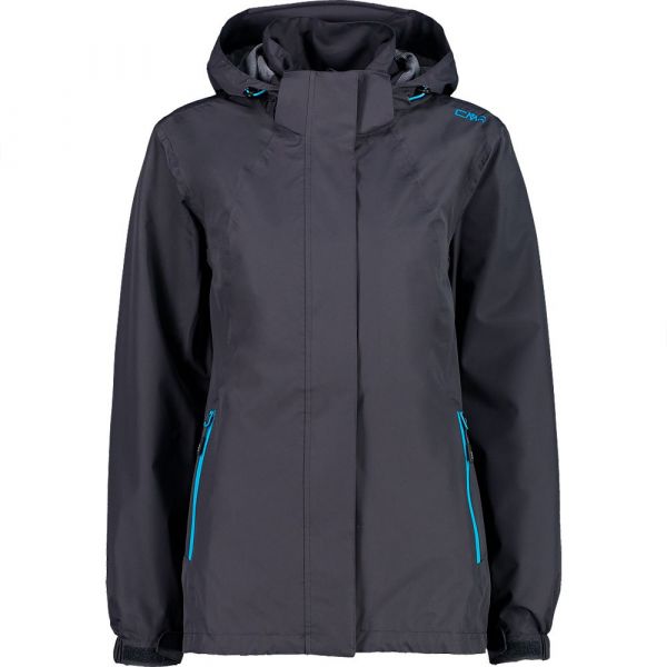 Cmp Zip Hood 32x5826 Detachable Jacket Cinzento M Mulher