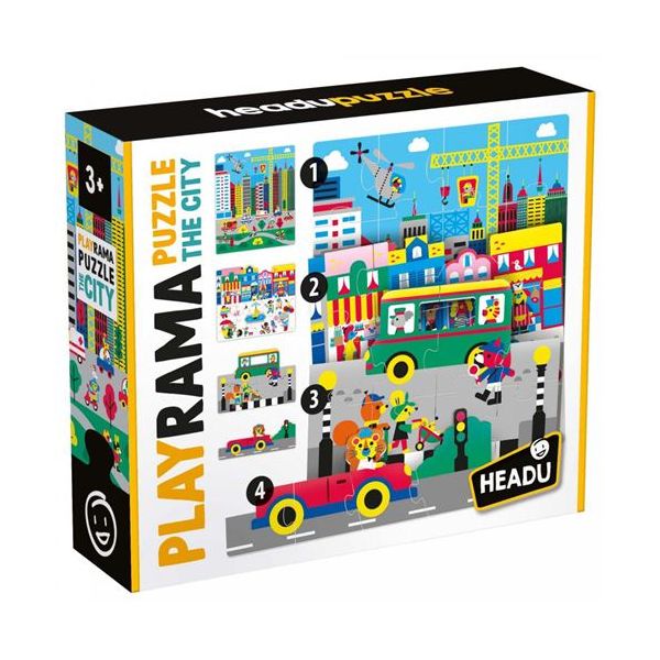 Headu Puzzle Playrama: The City