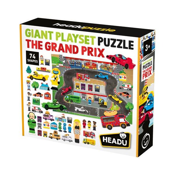 Headu Puzzle Giant Playset: The Grand Prix