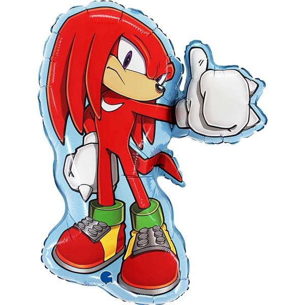Grabo Balão Foil 26" Knuckles Sonic 1 un.