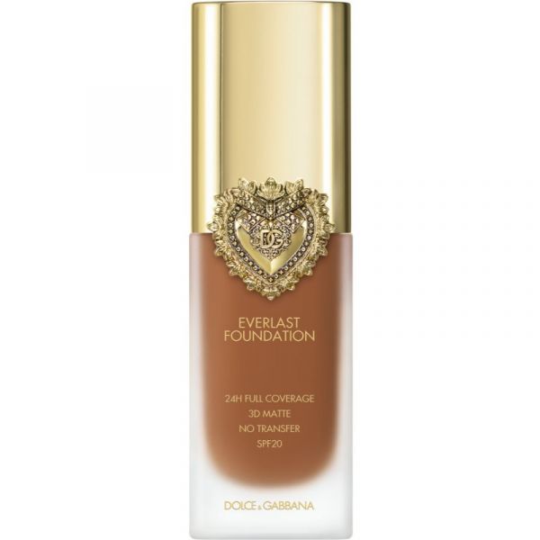 Dolce&Gabbana Flawless Everlast Foundation Maquilhagem de Cobertura Intensa com Efeito de Longa Duração SPF 20 Tom 29w Medium Deep 27 ml