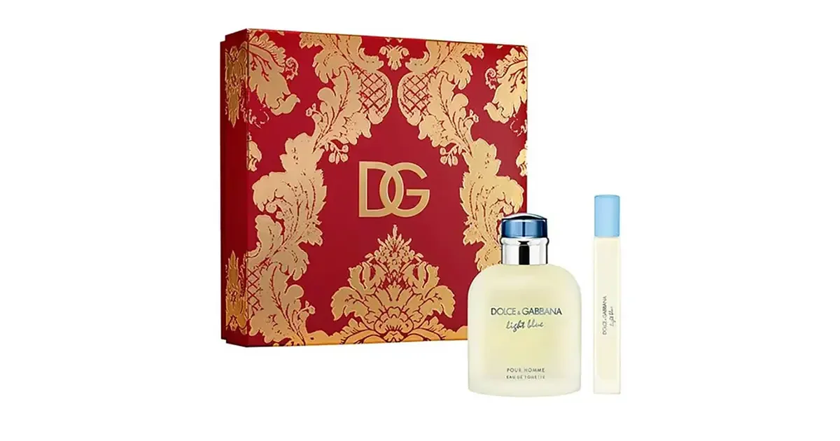 Coffret Dolce & Gabbana Light Blue Man Eau de Toilette 125ml + Eau de Toilette 10ml
