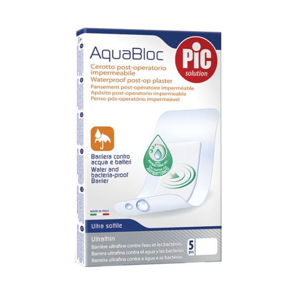 Pic Solution Penso Aquabloc Pós Operatório 5x7cm 5 Unidades