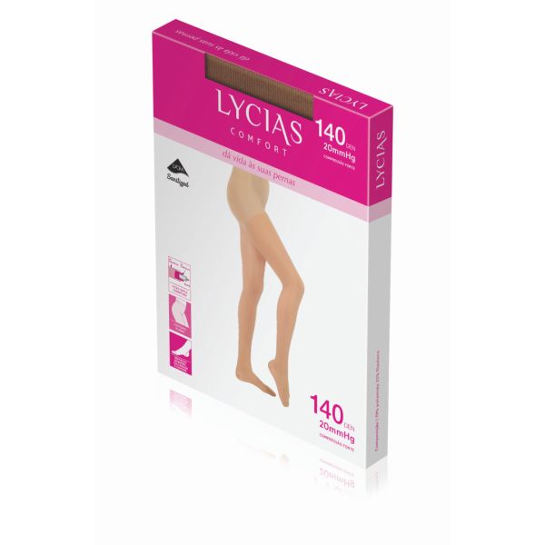 Lycias Comfort Collants de Compressão 140Den T5 Preto