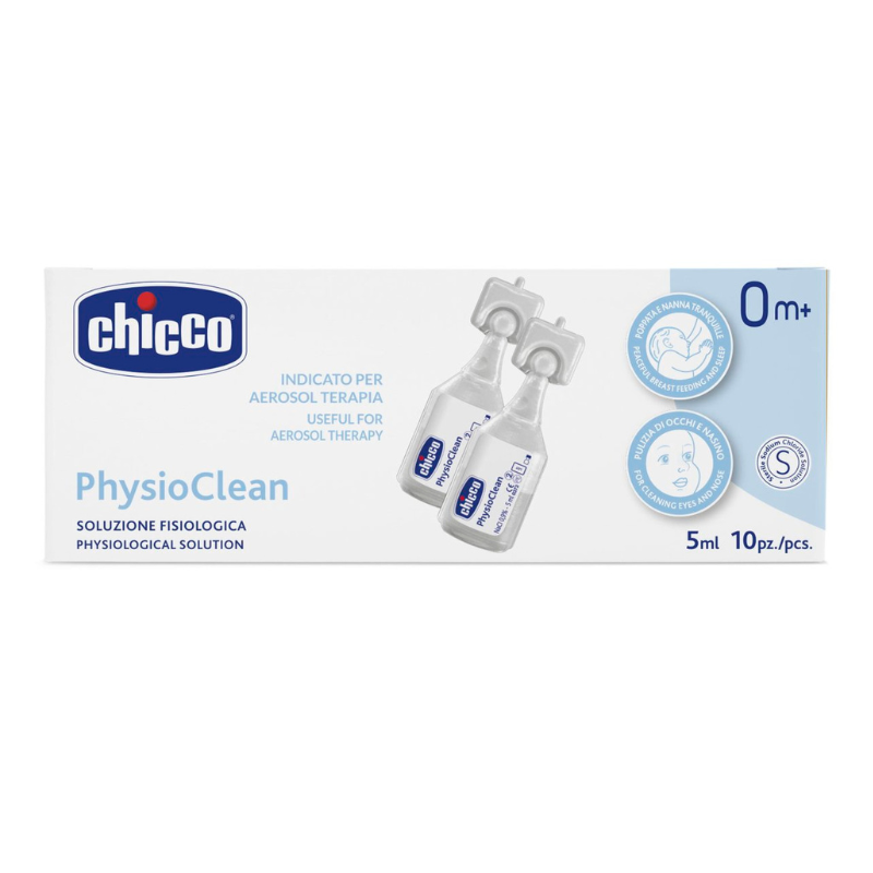 Chicco Physioclean Solução Fisiológica Estéril 10 Monodoses x 5 mL