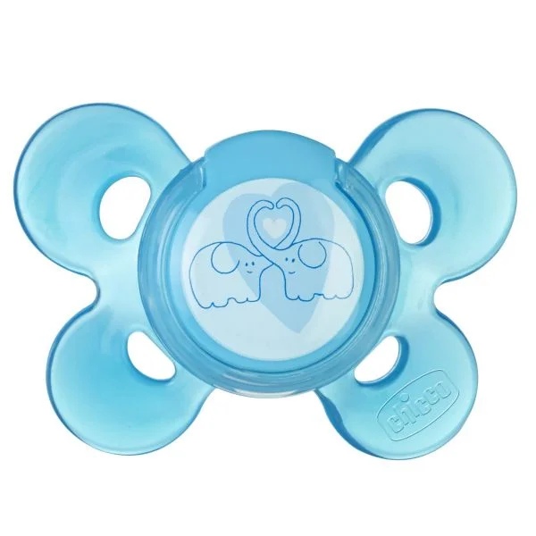Chicco Physio Chupeta Látex Comfort 4M+ Azul
