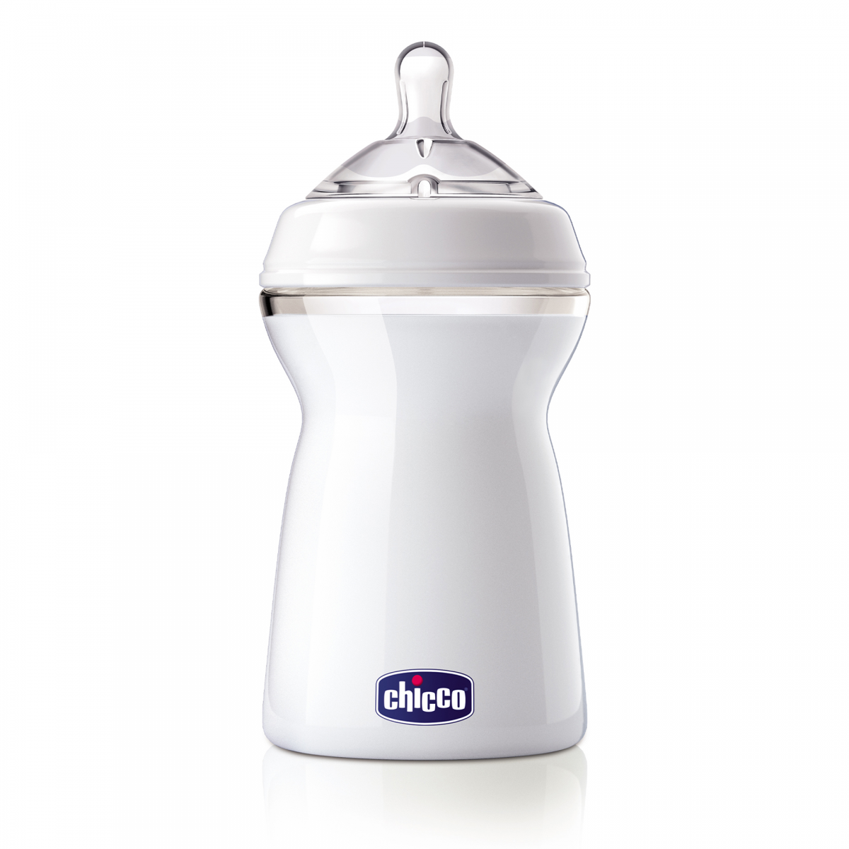 Biberão Silicone Chicco NaturalFeeling 6M+ 330ml Neutro