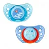 CHICCO CHUPETA PHYSIO AIR AZUL LÁTEX 6-12M X2 | WOWFARMA