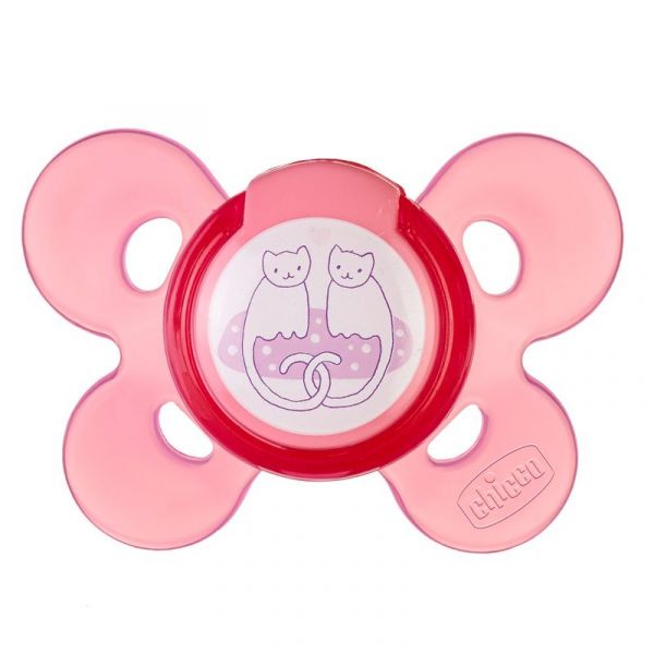 Chicco Chupetas Physio Comfort Rosa Latex 6-12m