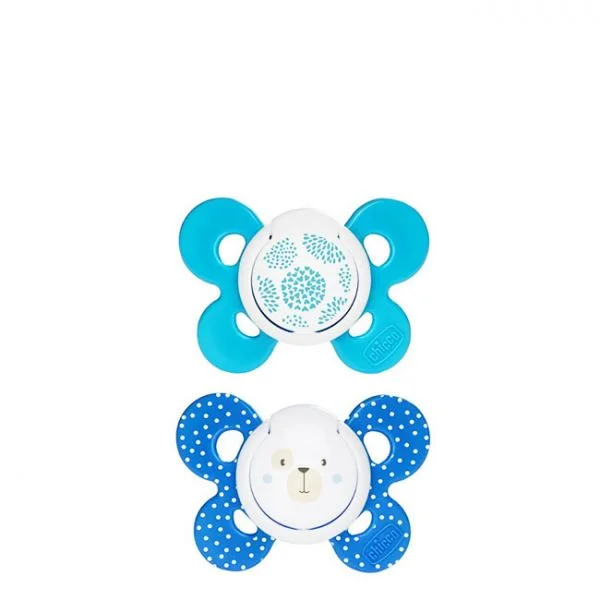 Chicco Chupeta Physio Comfort Silicone Boy 6-16M 2 un.