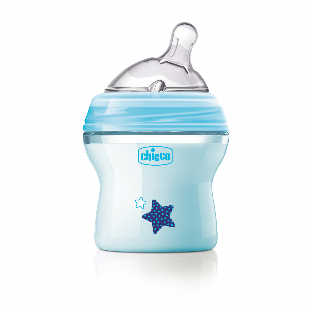 Chicco Biberão NaturalFeeling 150ml Azul