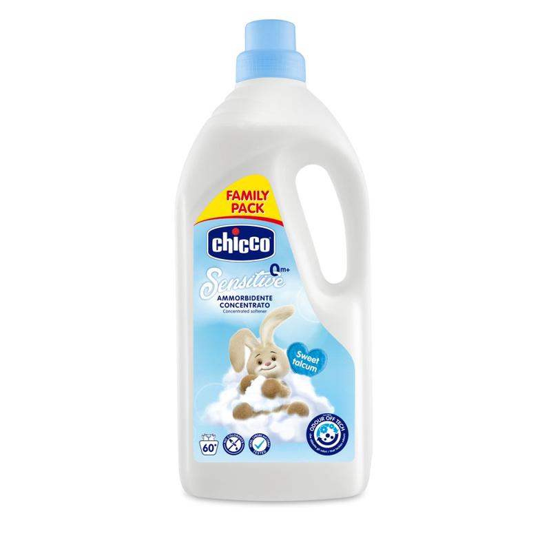 Amaciador Roupa Essência Talco - Sensitive - 1,5L Chicco