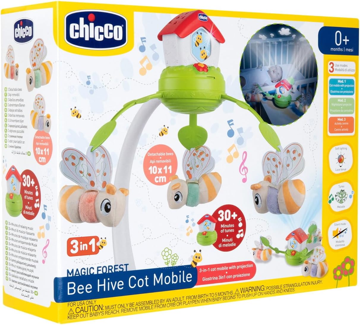 Chicco Mobile Casinha das Abelhas 3 em 1