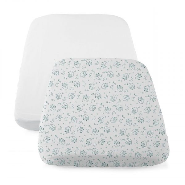 Chicco Conjunto Lençóis de Baixo para NEXT2ME Foxy