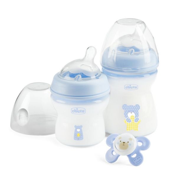 Chicco Conjunto NaturalFeeling Boy 0M+ Avião Azul