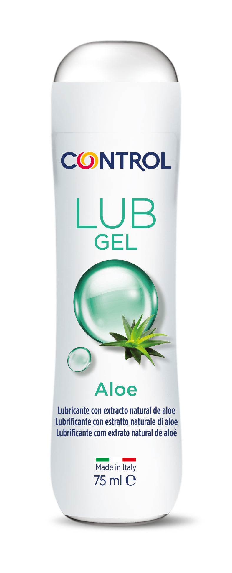 Control Gel Lubrificante Aloé 75 mL – Refrescante e Hidratante