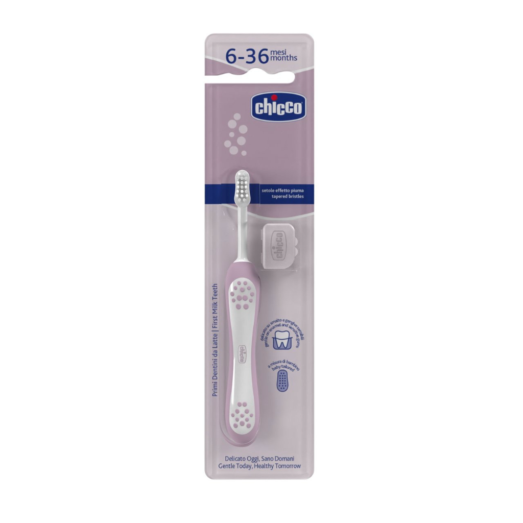 Chicco Escova Dentes Lilas 6-36M