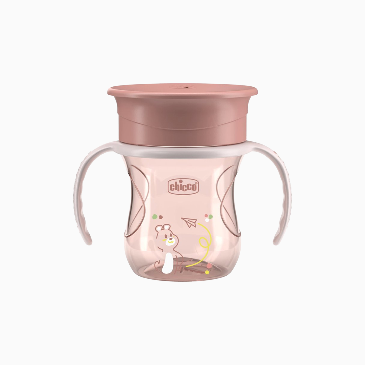 Chicco Copo de Refeição 360º 12m+ Rosa