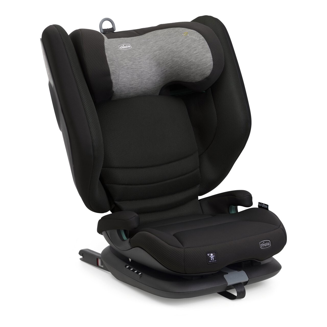 Chicco Fold&Go S i-Size (100-150cm) Posh Black