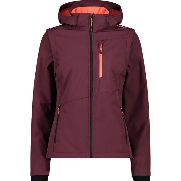 Cmp 33a1776 Detachable Jacket Rosa 2XS Mulher