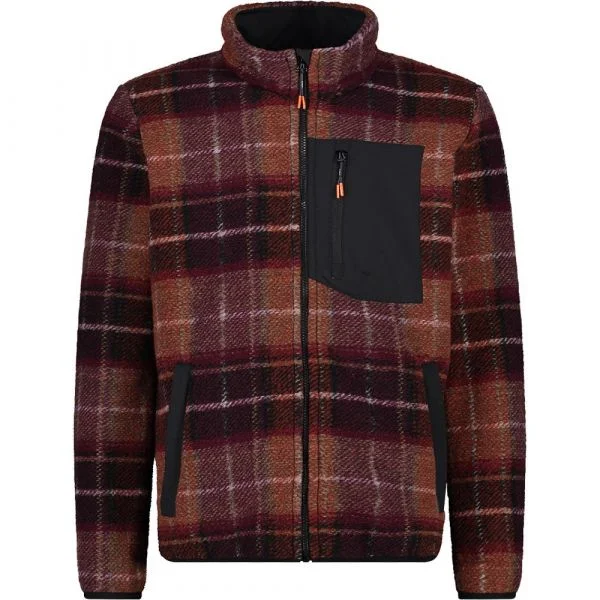 Cmp 33m4167 Jacket Castanho,Vermelho M Homem