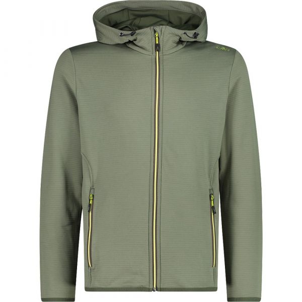 Cmp Fix Hood 32e1877 Softshell Jacket Verde 4XL Homem
