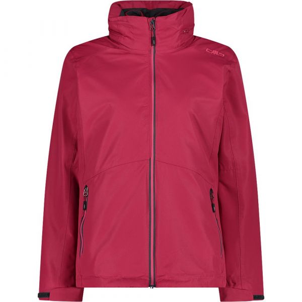 Cmp Zip Hood Detachable Inner 32z1436d Detachable Jacket Rosa M Mulher