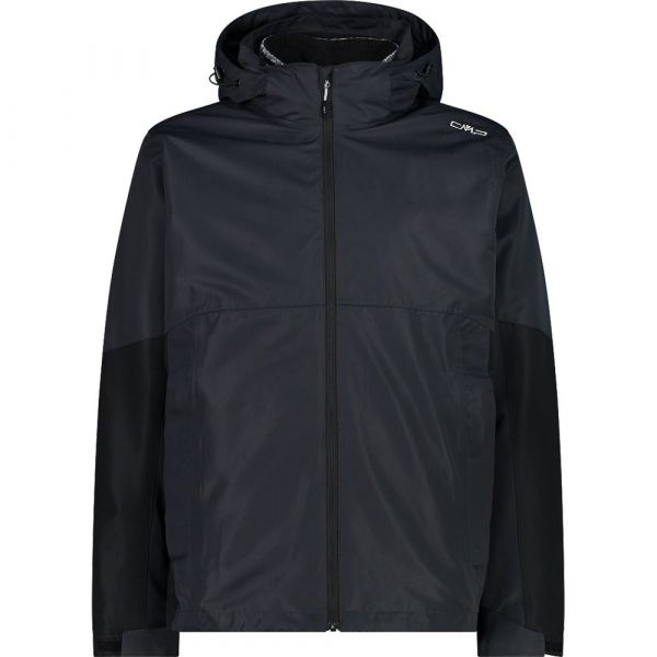 Cmp Zip Hood Detachable Inner 32z1837d Detachable Jacket Preto 2XL Homem