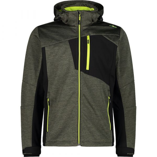 Cmp 33a1787 Softshell Jacket Verde XL Homem