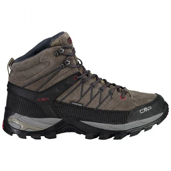 Cmp Rigel Mid Wp 3q12947 Hiking Boots Castanho 46 Homem