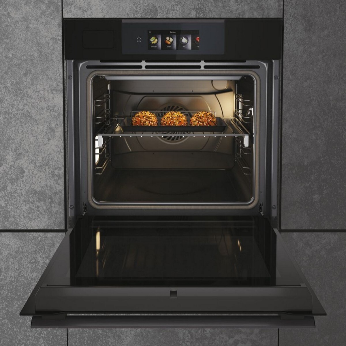 Forno Haier HWO60SM4TS9BH Pirolítico 70L Classe A+