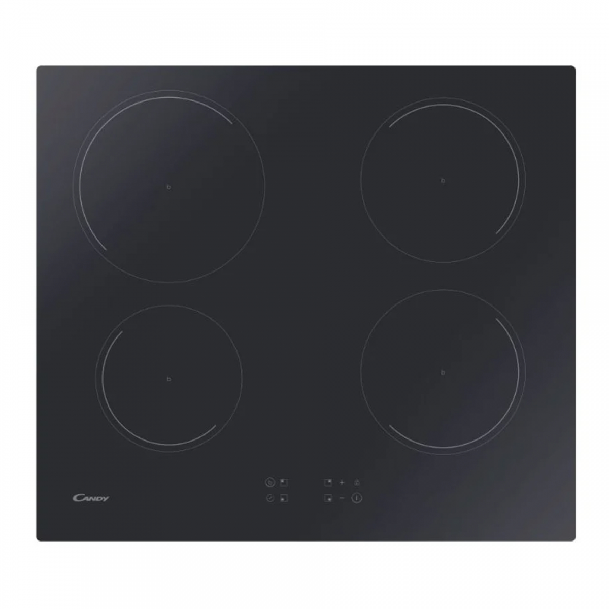 Placa de Indução Candy CI 642 CE14U | 4 Zonas, 7.2 kW, Preto