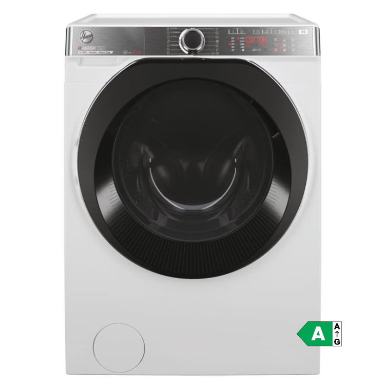 Máquina de Lavar Roupa Hoover H5WPB49AMBC81S 9Kg 1400RPM Classe A Branco