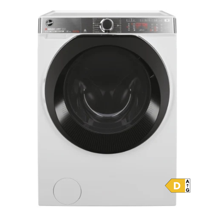Máquina de Lavar e Secar Roupa Hoover H5DPB485BC9 8Kg/5Kg 1400RPM Classe D Branco