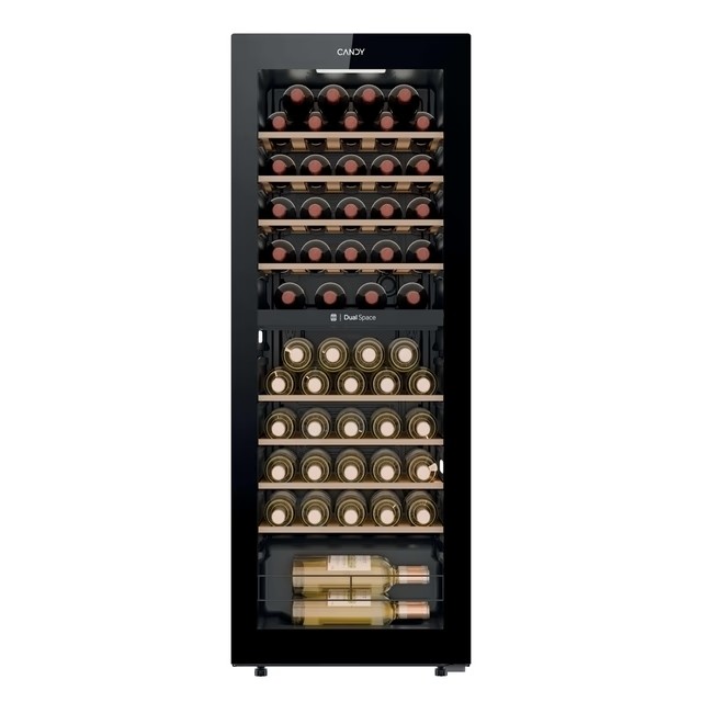 Garrafeira Candy CNWQ4G56G2 | 56 garrafas, 144L, Classe G