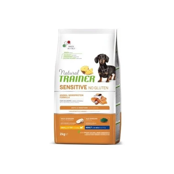 Natural Trainer Sensitive No Gluten Mini Salmon 2Kg