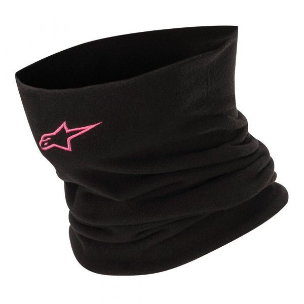 Alpinestars Cachecol Neck Warmer Baselayer Black / Fuchsia Tamanho Único