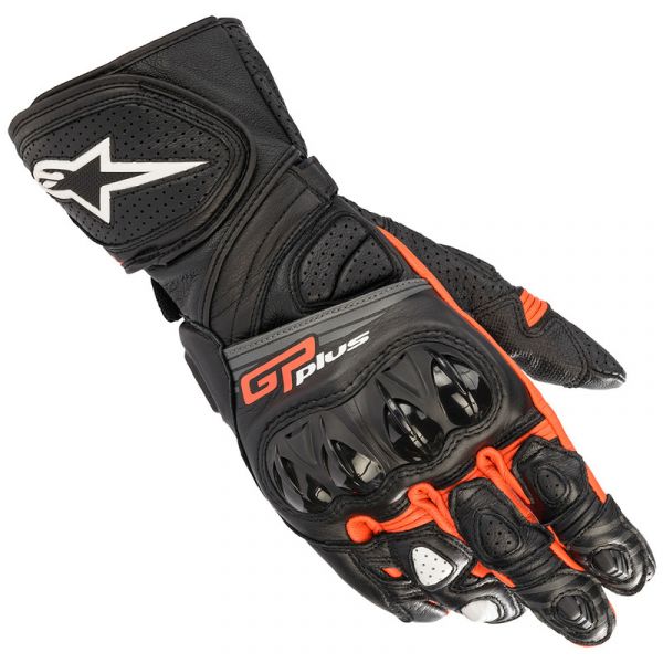 Alpinestars Luvas Gp Plus R V2 Black / Red Fluo Xxl