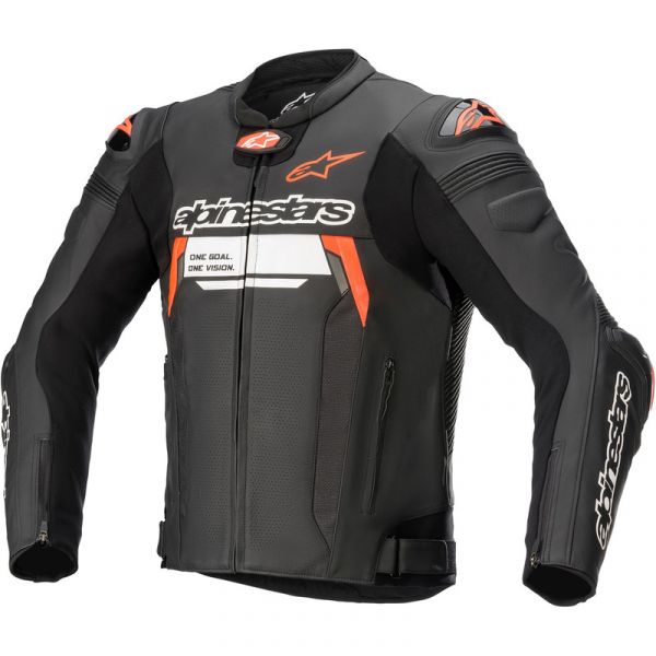 Alpinestars Casaco Missile V2 Ignition Black / Red Fluo 52