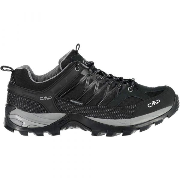 Cmp Rigel Low Wp 3q54457ug Hiking Shoes Preto 48 Homem