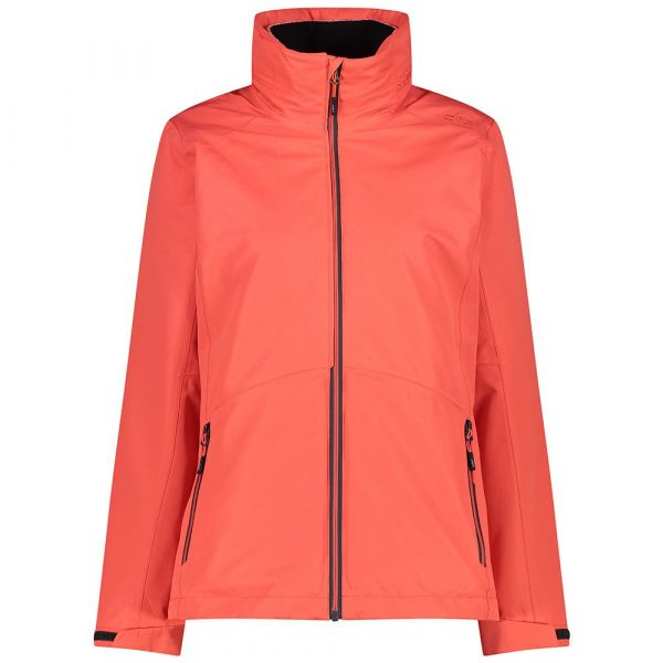 Cmp Zip Hood Detachable Inner 32z1436d Detachable Jacket Laranja L Mulher