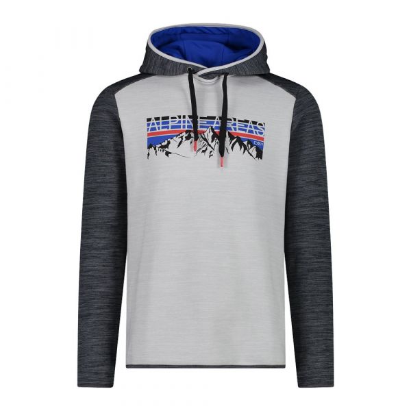 Cmp Fix Hood 32e0187 Hoodie Cinzento M Homem