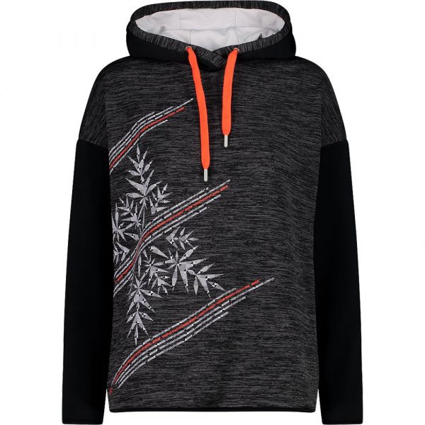 Cmp Sweat Fix Hood 32e0466 Hoodie Cinzento 2XS Mulher