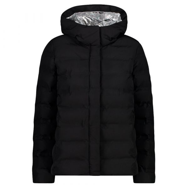 Cmp Fix Hood 32k3306 Jacket Preto 2XS Mulher