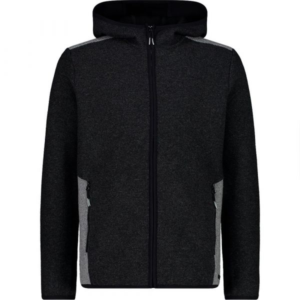 Cmp Fix Hood 32m1817 Jacket Preto S Homem
