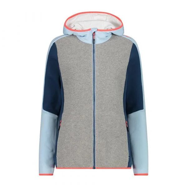 Cmp Fix Hood 32m2086 Jacket Cinzento XL Mulher