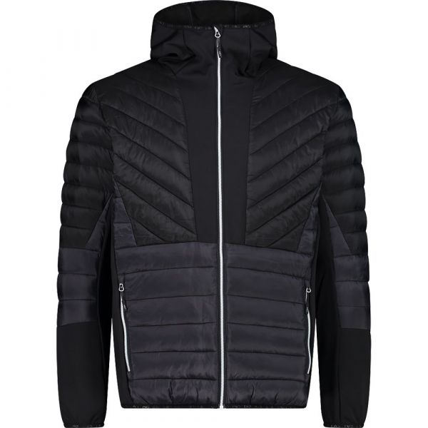 Cmp Hybrid Fix Hood 32z2937 Jacket Preto S Homem