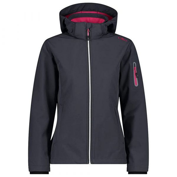 Cmp 39a5006 Softshell Jacket Cinzento XS Mulher