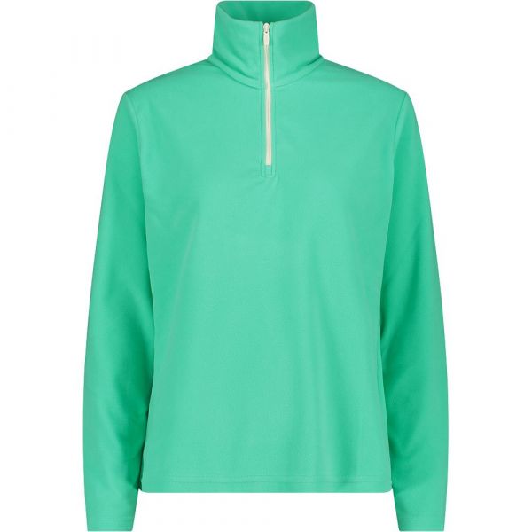Cmp 31g3656 Half Zip Sweatshirt Verde L Mulher