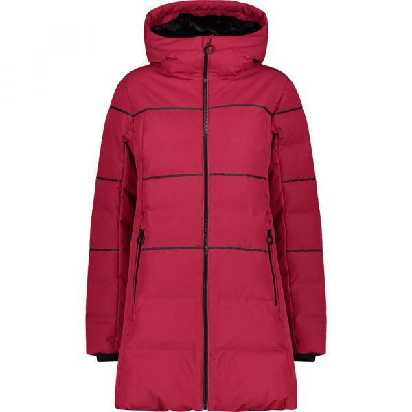 Cmp 33k0406 Parka Vermelho L Mulher